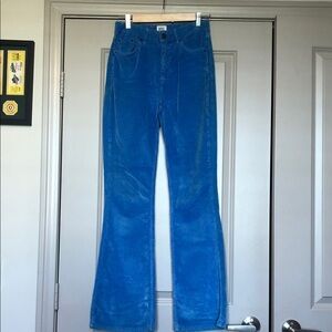 BDG Bright Blue Corduroy Flare